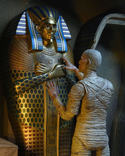 NECA Mummy Accessory Set Universal Monsters Sarcophagus 7 Scale